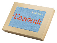 ПОЛОТЕНЦЕ 40*70 СМ."ЕВГЕНИЙ",  ХЛОПОК 100%,380Г/М2,АССОРТИ