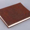 Фотоальбом 28*23 cm.коричневый 50 листов, магнитная бумага, безразмерный (874-018)