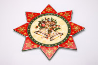 БЛЮДО "CHRISTMAS COLLECTION" ДИАМЕТР=32 СМ.
