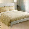 Комплект постельного белья с пододеяльником 220х200 BASIC 002 beige 100%хлопок/бязь сатин простыни 260х280 2 наволочки 50х70 300 гр/м