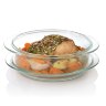 Кастрюля стеклянная с крышкой большая 30,5*27*10,5см 3л Studio - 