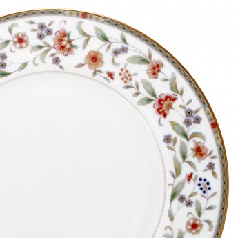 Тарелка подстановочная 27 см, 6 шт, Первая роза 4909/06/Set6 Noritake 