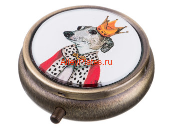 ШКАТУЛКА-ТАБЛЕТНИЦА КОЛЛЕКЦИЯ "ФЭШН ДОГ" 4,8*4,8*1,5 СМ ШКАТУЛКА-ТАБЛЕТНИЦА КОЛЛЕКЦИЯ "ФЭШН ДОГ" 4,8*4,8*1,5 СМ
