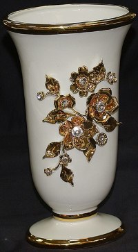 Ваза Bruno Costenaro "Флора"  h 34 cm YVT488