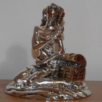 F422APO Скульптура "Богиня богатства", h 15 cm F422APO