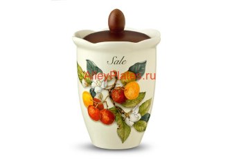 Банка для сыпучих продуктов (соль)  Итальянские фрукты 