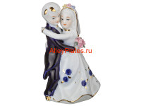 СТАТУЭТКА "МОЛОДОЖЕНЫ" 8*7 СМ. ВЫСОТА=13 СМ.