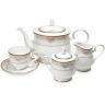 Сервиз чайный, 6 перс, 17 пр, Итальянская роза 4834/TS17 Noritake
