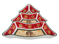 МЕНАЖНИЦА "CHRISTMAS COLLECTION" 24*24 СМ.ВЫСОТА=5 СМ.