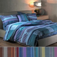 Комплект постельного белья с пододеяльником 220х200 ARTLINEA bordo простыни 260х280 2 наволочки 50х70 хлопок/бязь