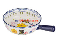 БЛЮДО ДЛЯ ЗАПЕКАНИЯ ДИАМЕТР=19 СМ. ВЫСОТА=6 СМ.