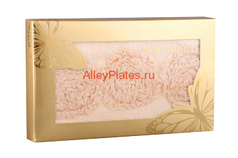 ПОЛОТЕНЦЕ 50*90 "ПИОН", М/ХБ 100 % 360Г/М2, ПЕРСИК 