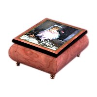 Шкатулка музыкальная, 15х11х7 см, Маленькая модница "Ercolano"