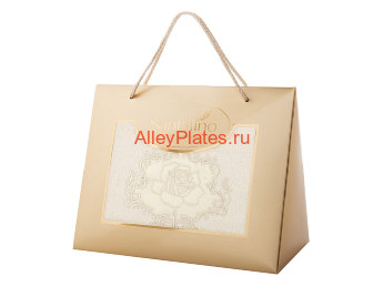 ПОЛОТЕНЦЕ 50*90 "РОЗА" М\Х, ШАМПАНЬ 