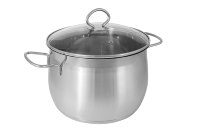 Кастрюля, 22 см, 5,8 л, с крышкой, Konig