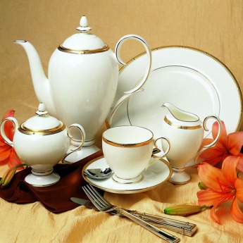 Сервиз чайный, 6 перс, 17 пр, Рошель Голд 4796/TS17 Noritake 