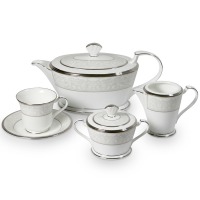 Сервиз чайный, 6 перс, 17 пр, Серебряный дворец 4773/TS17 Noritake