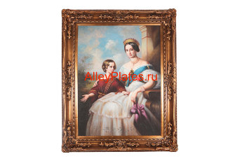 КАРТИНА МАСЛЯНАЯ 75*100 СМ. БАГЕТ 103*128 СМ. 