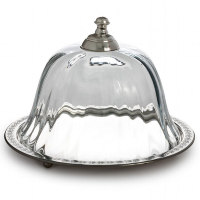 81248AP Блюдо со стеклянной крышкой, d -23x15 cm 81248AP