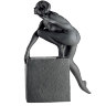 Статуэтка знаки зодиака "Овен" - Женщина, цвет: черный, 23х16х8 cm AlleyPlates/S/62