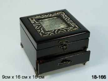 ШКАТУЛКА 17*17*11 СМ. 