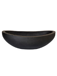 Кашпо L 68 cm, h 18 cm Boat smoke excl