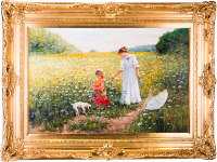 КАРТИНА 60*90 СМ. В РАМЕ 89*119 СМ., 300-047, бренд bertozzi frames s.r.l.