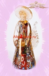 Статуэтка, Ангел, муранское стекло, статуэтки из венецианского стекла, итальянские статуэтки