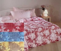 Комплект постельного белья с пододеяльником 2х155x200 Otero blu простыни 260х280 2 наволочки 50х70 хлопок/бязь