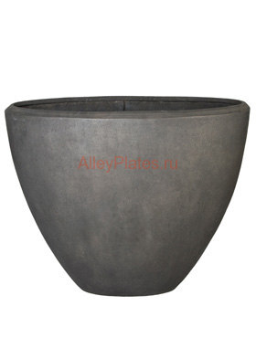Кашпо L 110 cm, h 90 cm Oval smoke 