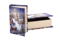 КОМПЛЕКТ ИЗ 2-Х ШКАТУЛОК-КНИГ 27*18*7 / 21*13*5 СМ