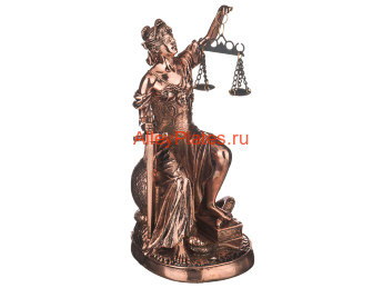 ФИГУРКА "ФЕМИДА" 16*27СМ 
