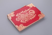 Записная книжка 13*18 см.красная (874-009)