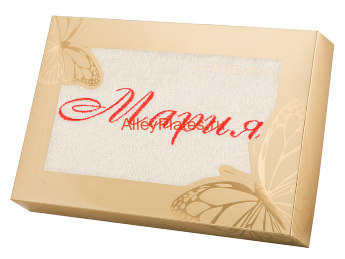 ПОЛОТЕНЦЕ 40*70 СМ. "МАРИЯ",ХЛОПОК 100%,380Г/М2, АССОРТИ 