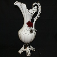 Кувшин интерьерный белый Интерно 65 см, CERAMICHE FERRARO
