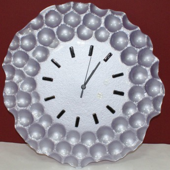 Часы d 46 cm перламутр 