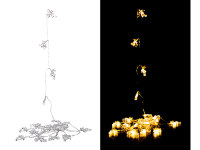 ЭЛЕКТРОГИРЛЯНДА СО СВЕТОДИОДАМИ 3 М 20 LED    ХОЛОДНЫЙ БЕЛЫЙ