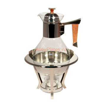 Кофейник с подогревом, 20х20х32 см, Regent Silverware 
