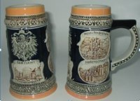 Пивная кружка коллекционная &amp;quot;Германия&amp;quot; 17см, 550мл (уп.1/12шт.)