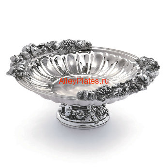 2077806 Блюдо в центр стола "Nettuno" на ножке, d 35 cm, h 17 cm 2077806 
