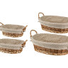 НАБОР КОРЗИНОК ИЗ 4-Х ШТ.L:48*35*14 СМ