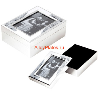 20437AP Шкатулка и фоторамка (2 в 1) "PERLA", 4,5х11,5х,9 см 20437AP 